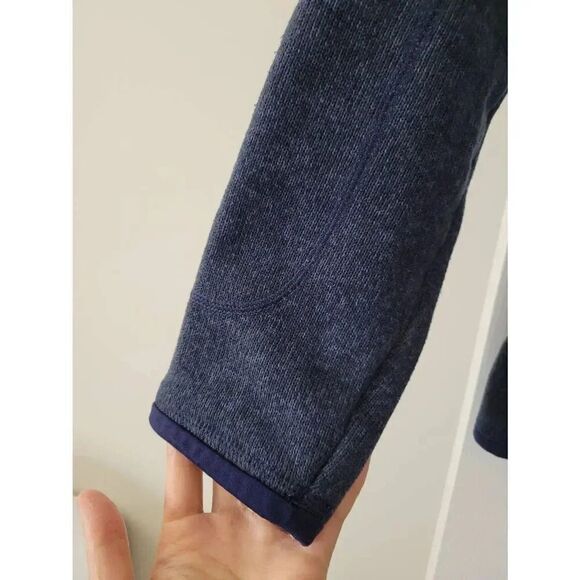 Patagonia Women Better Sweater Fleece Lined Navy pullover in Sz M 1/4 Zip - Picture 2 of 10